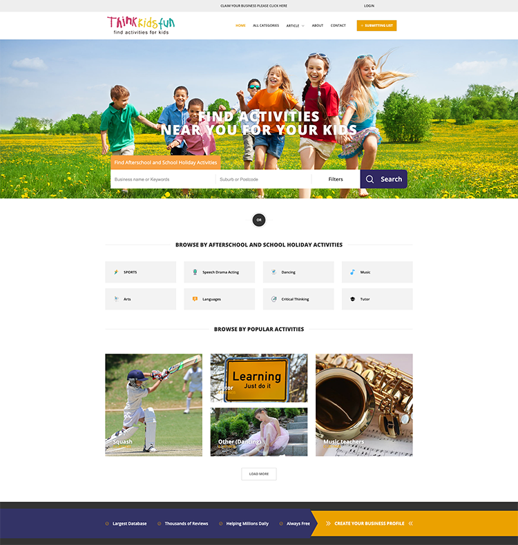 ThinkKidsFun project showcase 1
